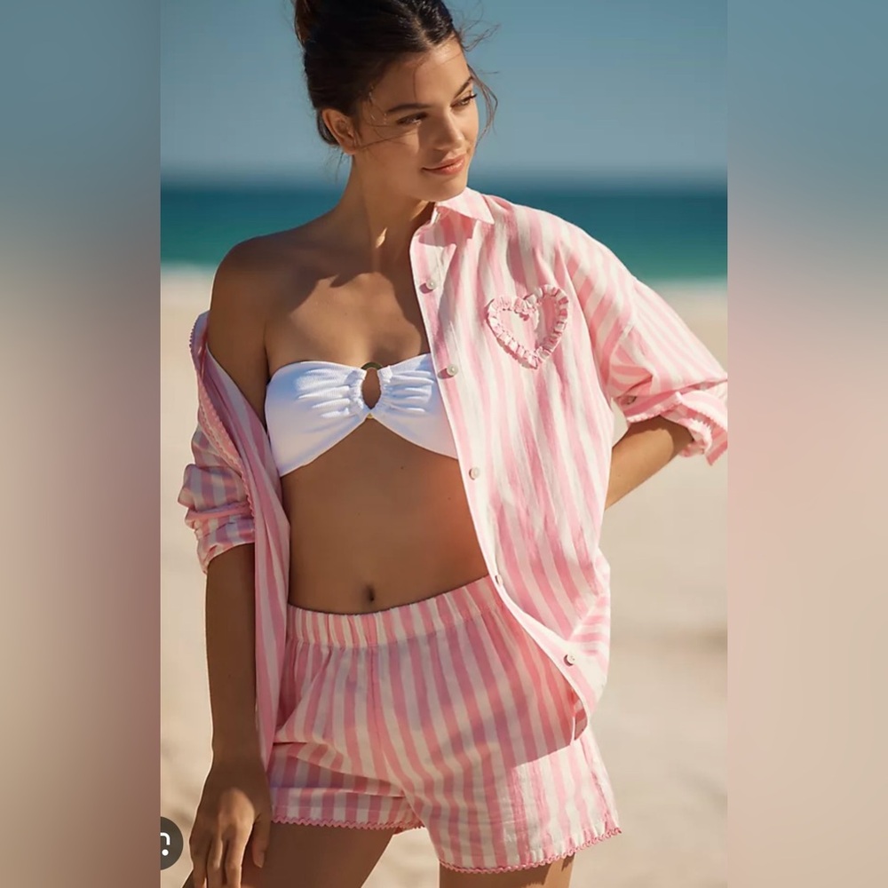 NWT size Medium Anthropologie x Beach Riot Cassidy set